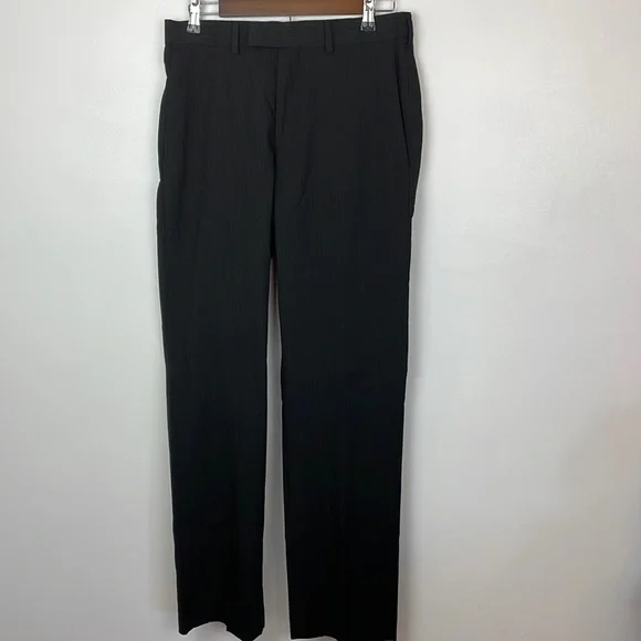 Structure | Pants | Mens Structure Modern Fit Dress Pants Color Black Pin  Striped Size 332 | Poshmark